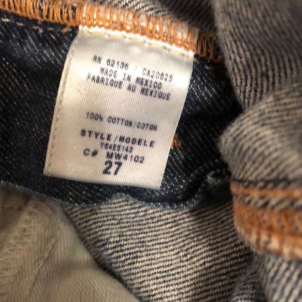 Straight leg GUESS jeans size 27 - Picture 4 of 8